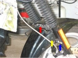 Bmw motorcycle stainless brake lines #3