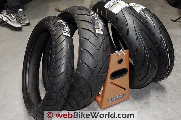 Avon storm tires for bmw k1200lt #5