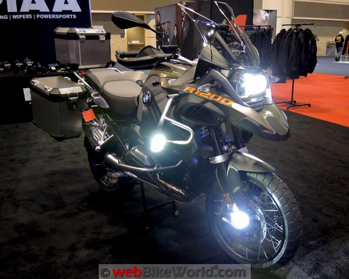 Piaa motorcycle lights bmw r1200gs #6
