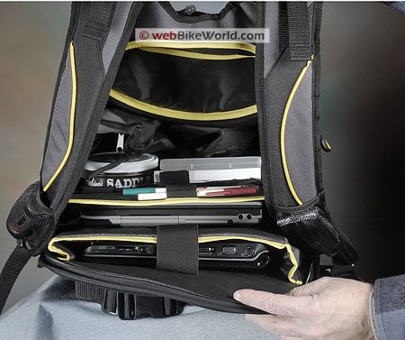 Inside Backpack