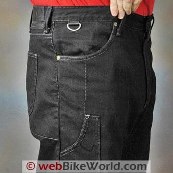 Diamond Gusset Defender Jeans Review Webbikeworld