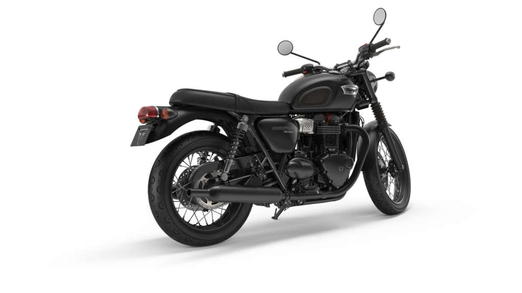 TRIUMPH Bonneville T100 2020 865 cm3, moto routière, 13 396 km, Noir