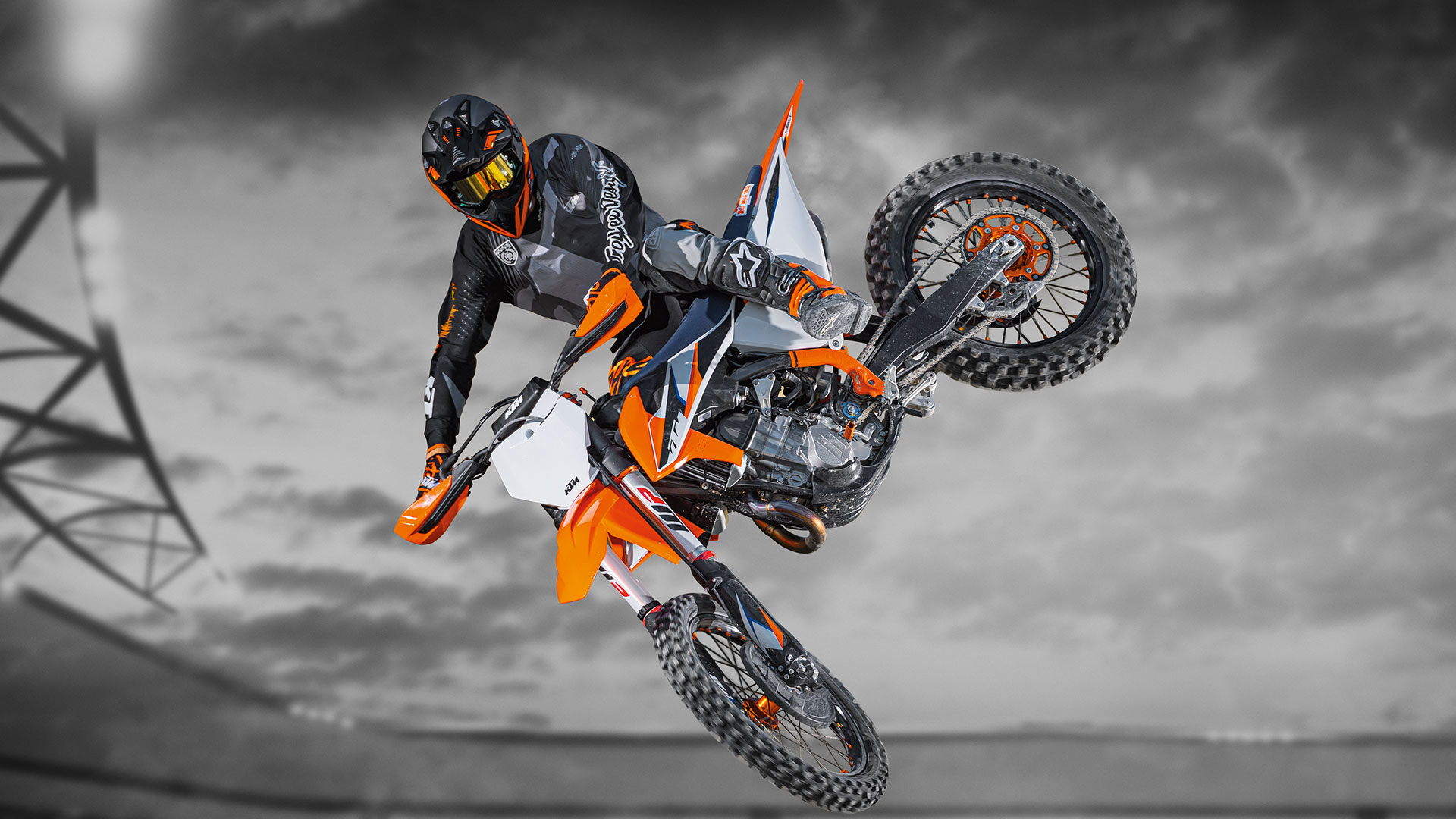 ktm motocross logo wallpaper