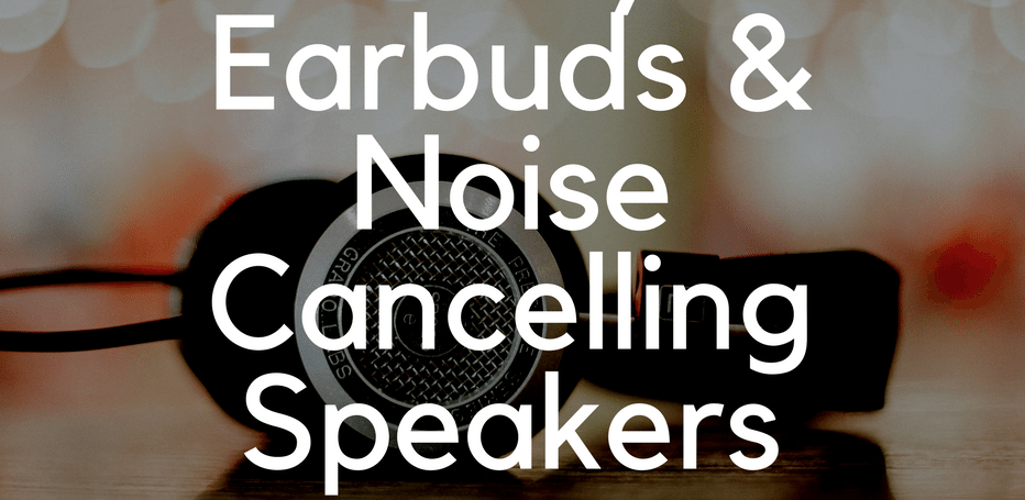 Noise discount cancelling speakers