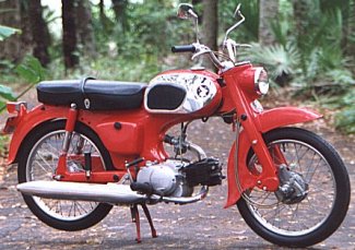 Honda motorcycle, C200, CA200, C201, Touring 90 - webBikeWorld