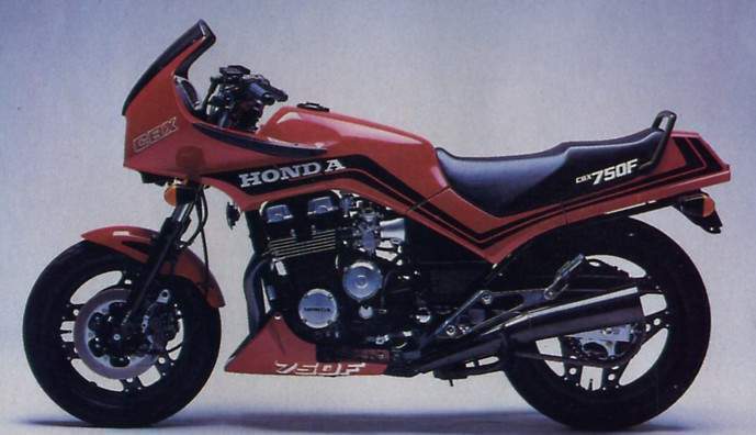 Honda CBX750F Motorcycles - webBikeWorld