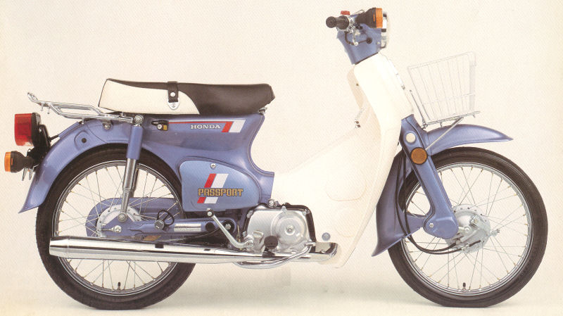 Honda 2024 70 motorbike