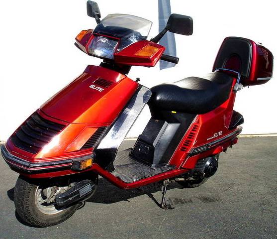 Honda Elite 150 (CH150) scooter - webBikeWorld