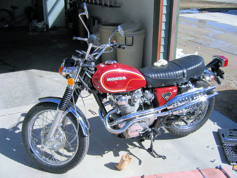 Honda cheap scrambler 450