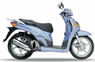 2002 Honda SH 125 specifications and pictures