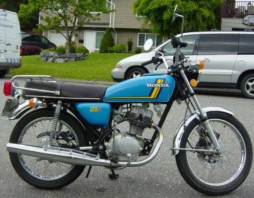 1978 Honda CB 125 S (J) specifications and pictures