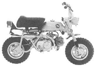 Honda Z50A, Mini Trail - webBikeWorld