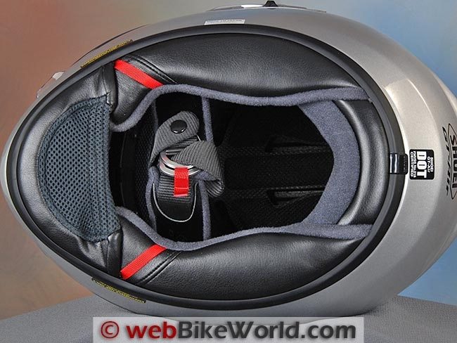 Shoei gt air hot sale interior