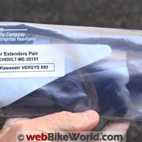 Motowerk Mirror Extenders Review - WebBikeWorld