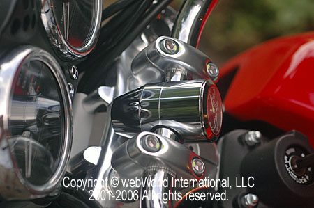 Marlin's Motorcycle Thermometer Radiant White (Fahrenheit and Small  Celsius) Face Only
