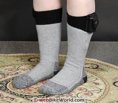 Battery Heated Socks - webBikeWorld