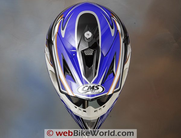 CMS XR-7 Motocross Helmet - Top