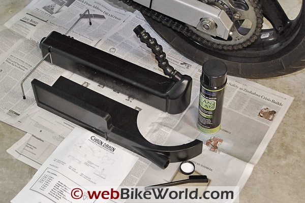 Chain Drain Chain Cleaner Chain Cleaning System- webBikeWorld