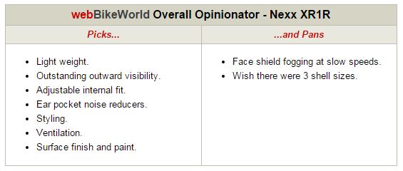 Nexx XR1R Opinionator