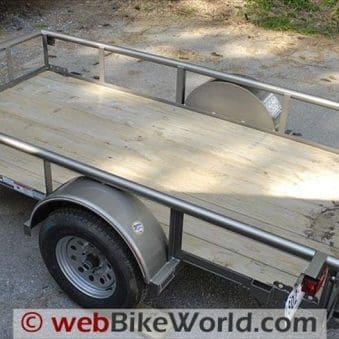 Diamond C Motorcycle Trailer Review - webBikeWorld