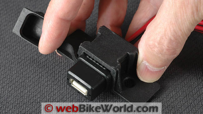 Waterproof Motorcycle USB Port webBikeWorld