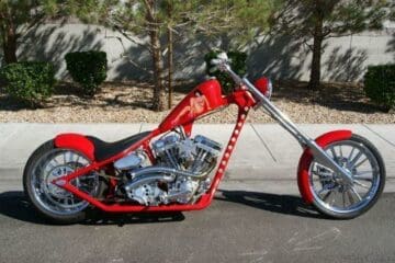 El Diablo Pin up built by West Coast Choppers - WCC of U.S.A.