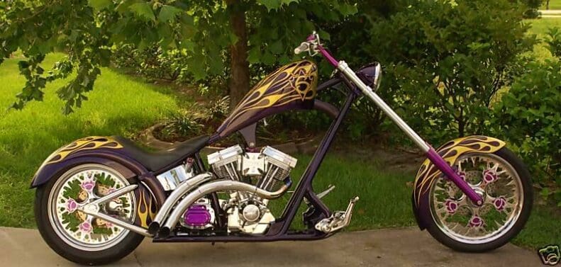 Shaquile O Neil El Diablo built by West Coast Choppers - WCC of U.S.A.