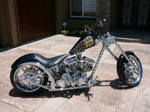 El Diablo II Softail Joe built by West Coast Choppers - WCC of U.S.A.