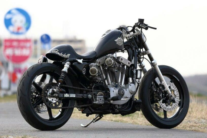 Bombshell built by Hide Motorcycle Company of Japan