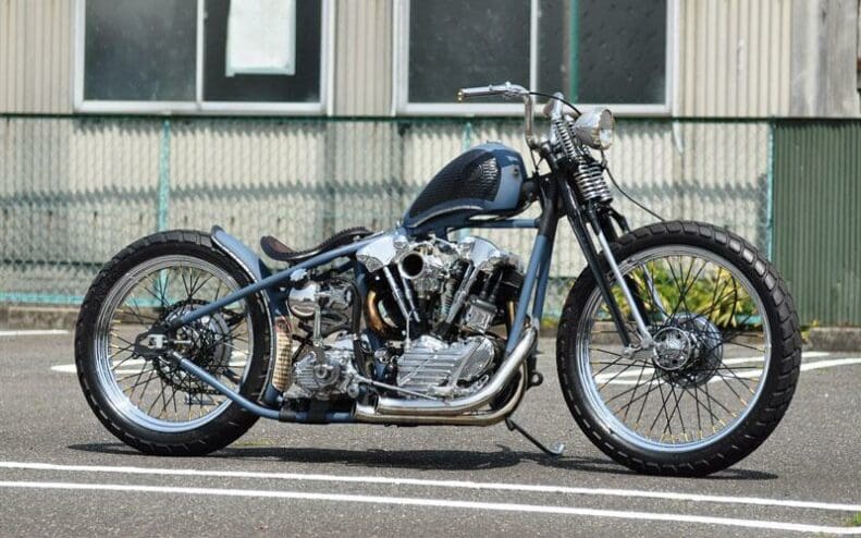 Bullet Knucklehead built by Bullet Custom Cycle of Japan