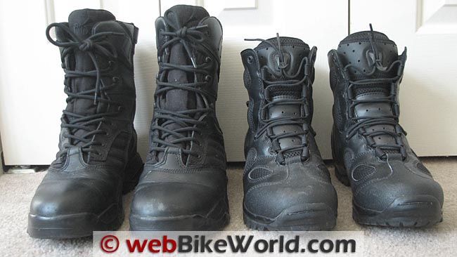 motorcycle riding footwear