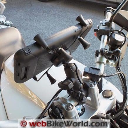 Using a Tablet as a Motorcycle GPS - webBikeWorld