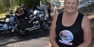 Sue female motorcycle riders women