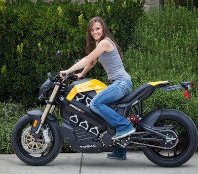 Brammo Empulse R electric motorcycle is part-owned by Polaris