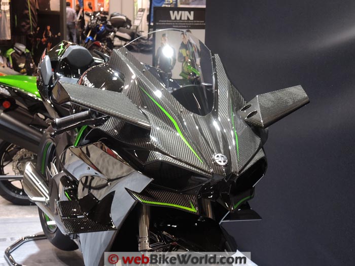 øge Abnorm Synes godt om Kawasaki Ninja H2R Preview - webBikeWorld