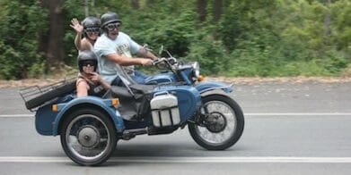 motorcycle wave