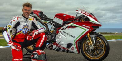 Leon Camier will race the MV Agusta F4 RC italian