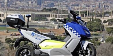 BMW scooter for police