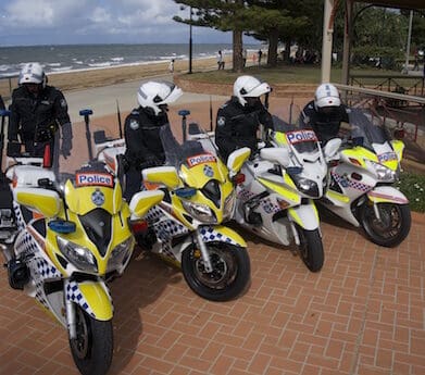 Queensland police display