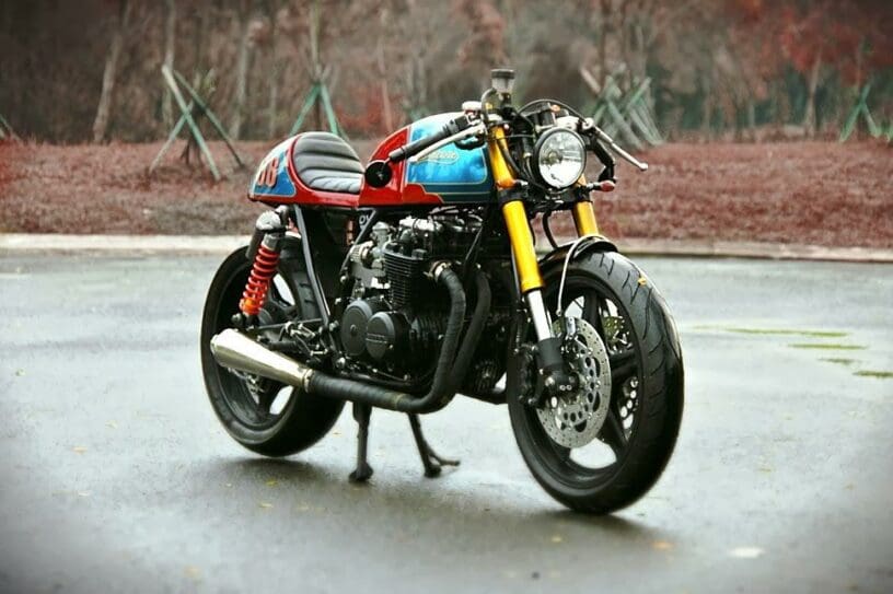 Tricore Honda CB650 built by Studio Motors of Indonesia