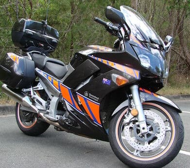 Queensland Transport and Main Roads instrumented motorcycle audit