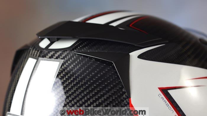 CMS GTRS Carbon Helmet Exhaust Vent