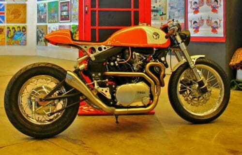 Orange Project Built By Plan B Motorcycles Of Italy