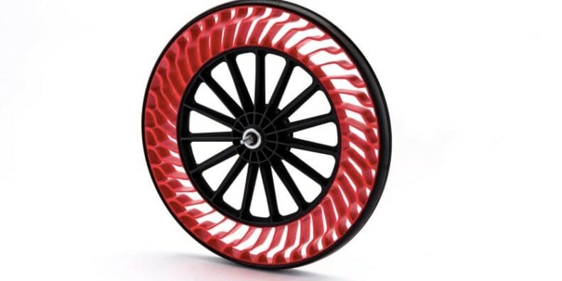 Bridgestone airless bicycle tyre