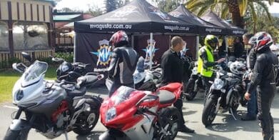 MV Agusta Riding Experience at Bearded Dragon Tavern