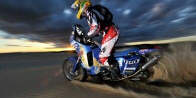 Dakar Rally racer Christophe Barriere Vaju