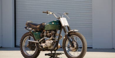 Steve McQueen’s 1963 Triumph Bonnveille Desert Sled