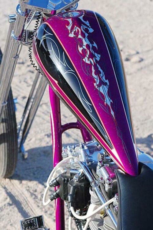 Purple Haze built by Counts Kustoms of U.S.A.