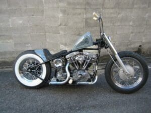 84' Shovel Custom built by Luck Motorcycles of Japan