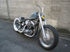 84' Shovel Custom built by Luck Motorcycles of Japan